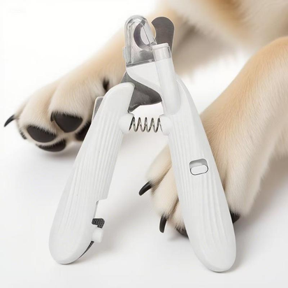 Adjustable Pet Nail Clippers,Led Light Pet Nail Clipper with Scissors,Stainless Steel Manual Pet Nail Clippers,Led Light Pet Nail Clipper with Scissors,Cat Clipper ,Dog Clipper,Pet Nail Clippers with Nail Collection Cover,Pet Gift,Cat Gift,Dog Gift