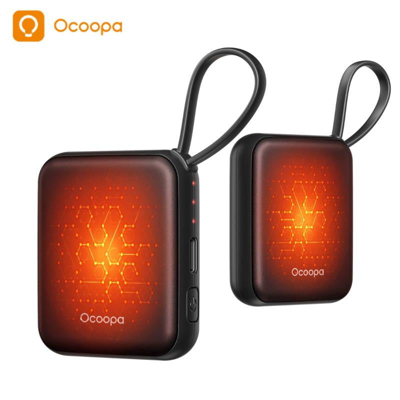 Stay Warm Anywhere with Ocoopa UT5 Nano Rechargeable Hand Warmers - Perfect for Outdoors, Holidays, and More!