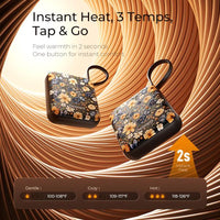 Stay Warm Anywhere with Ocoopa UT5 Nano Rechargeable Hand Warmers - Perfect for Outdoors, Holidays, and More!