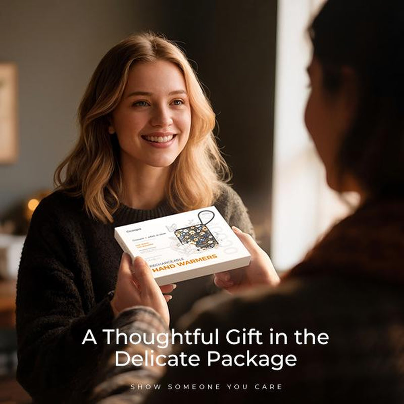 Stay Warm Anywhere with Ocoopa UT5 Nano Rechargeable Hand Warmers - Perfect for Outdoors, Holidays, and More!