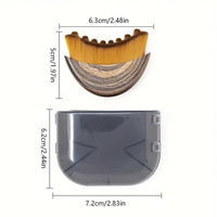 1Pcs Lymphatic Contour Face Brush Soft Brush Face Brush Lymphatic Drainage Massager for Face Chin Jawline Ergonomically Designed