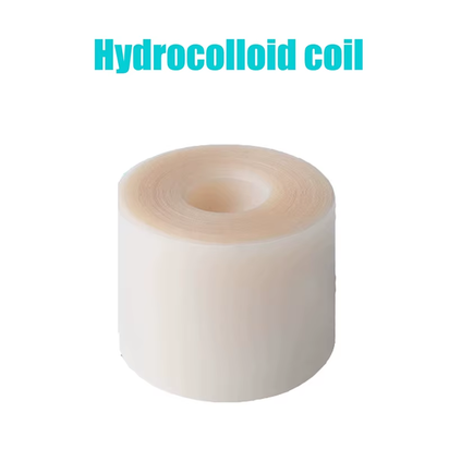Hydrocolloid Roll for Wound Care Hydrocolloid Patch Bandages with Self-Adhesive, Bed Sore Bandages, Highly Absorbent for Burn