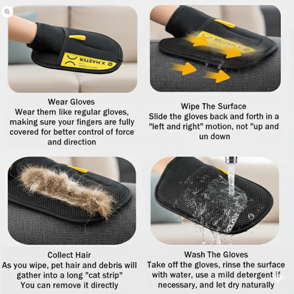 Stock Clearance - 3x Nest For Lives™ Pet Hair Cleaner Glove