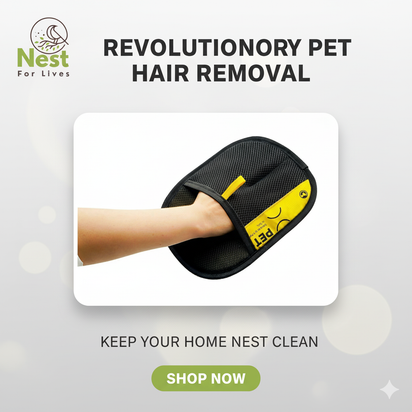 Stock Clearance - 3x Nest For Lives™ Pet Hair Cleaner Glove