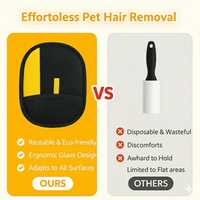 Stock Clearance - 3x Nest For Lives™ Pet Hair Cleaner Glove