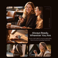 Stay Warm Anywhere with Ocoopa UT5 Nano Rechargeable Hand Warmers - Perfect for Outdoors, Holidays, and More!