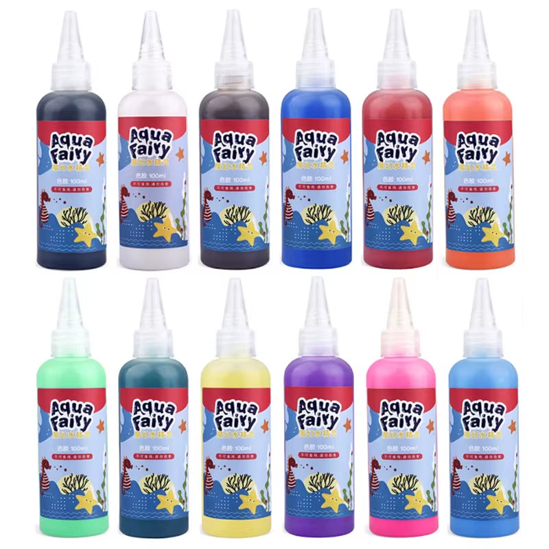 DIY Fairy Magic Water Elf Ocean Mold for Kids 3D Handmade Kits Aqua Fairy Gel Toy Set Handicrafts Educational Toys Children Gift