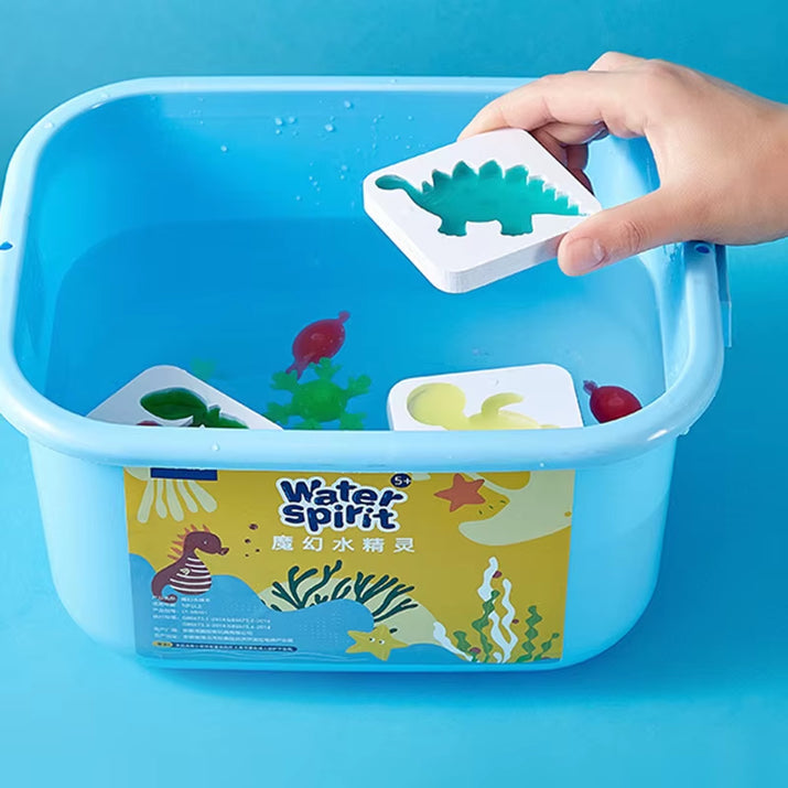 DIY Fairy Magic Water Elf Ocean Mold for Kids 3D Handmade Kits Aqua Fairy Gel Toy Set Handicrafts Educational Toys Children Gift