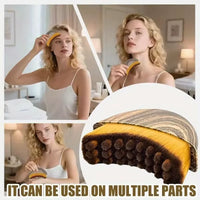 1Pcs Lymphatic Contour Face Brush Soft Brush Face Brush Lymphatic Drainage Massager for Face Chin Jawline Ergonomically Designed