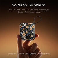 Stay Warm Anywhere with Ocoopa UT5 Nano Rechargeable Hand Warmers - Perfect for Outdoors, Holidays, and More!