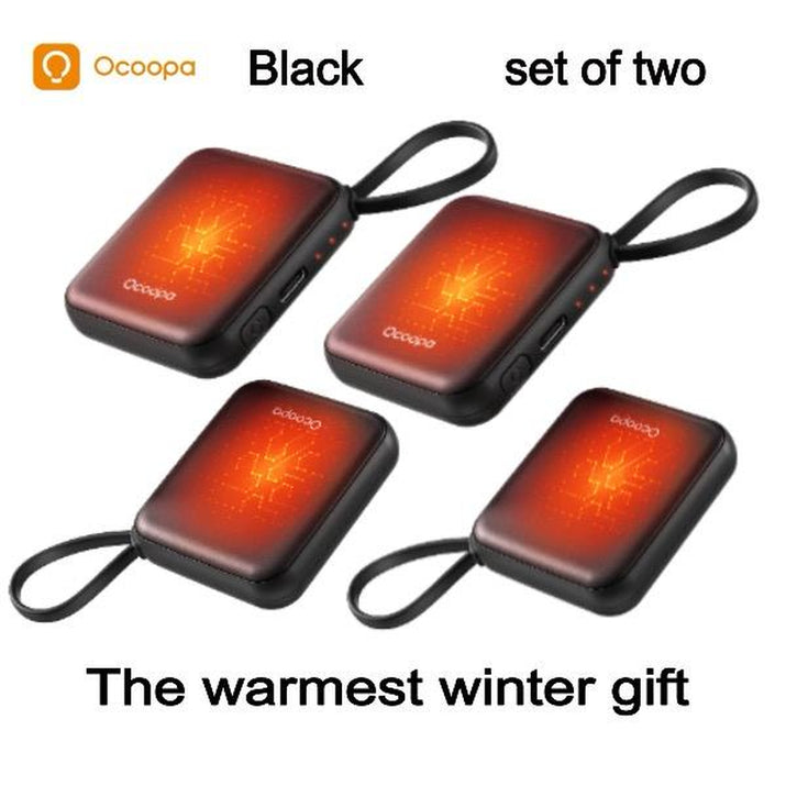Stay Warm Anywhere with Ocoopa UT5 Nano Rechargeable Hand Warmers - Perfect for Outdoors, Holidays, and More!