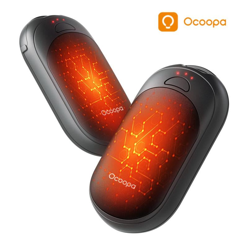 Stay Warm Anywhere with Ocoopa UT5 Nano Rechargeable Hand Warmers - Perfect for Outdoors, Holidays, and More!