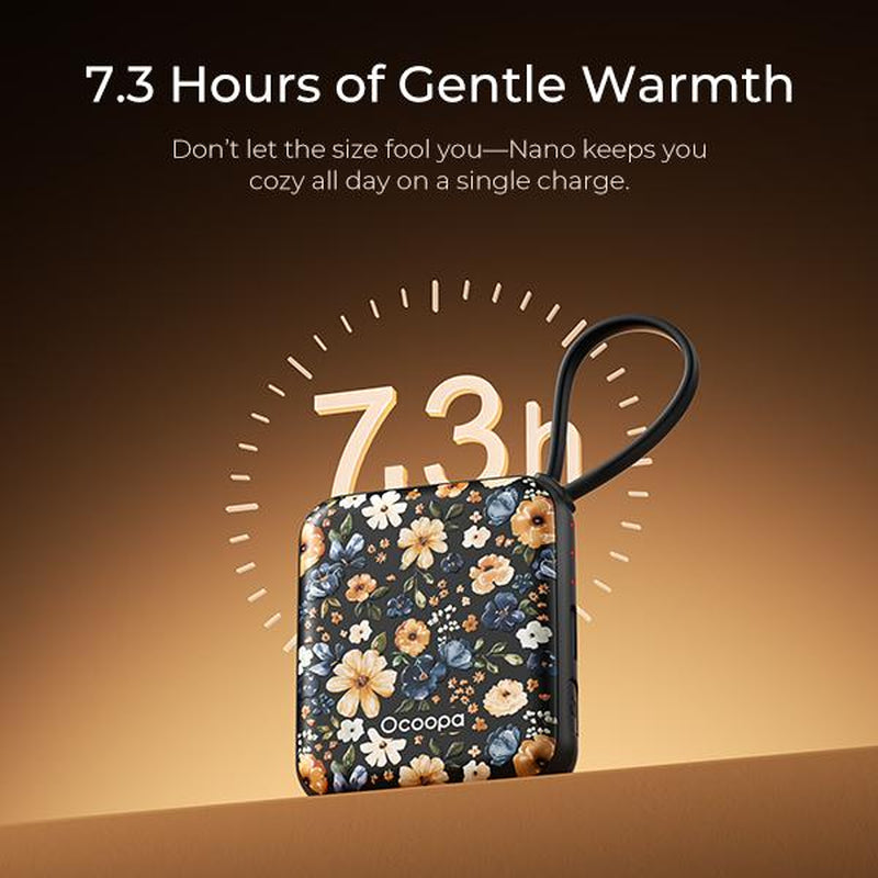 Stay Warm Anywhere with Ocoopa UT5 Nano Rechargeable Hand Warmers - Perfect for Outdoors, Holidays, and More!